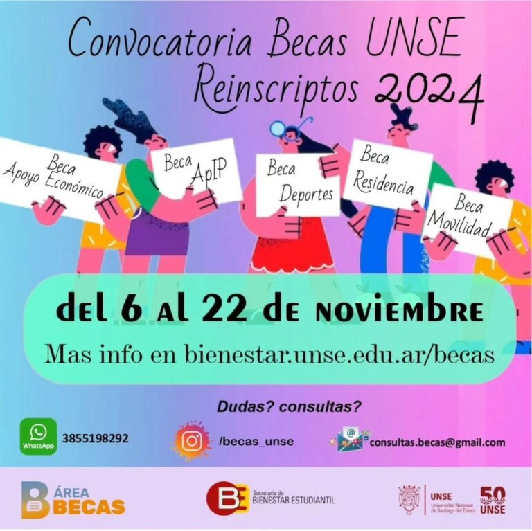 BECAS - Bienestar Estudiantil - UNSE