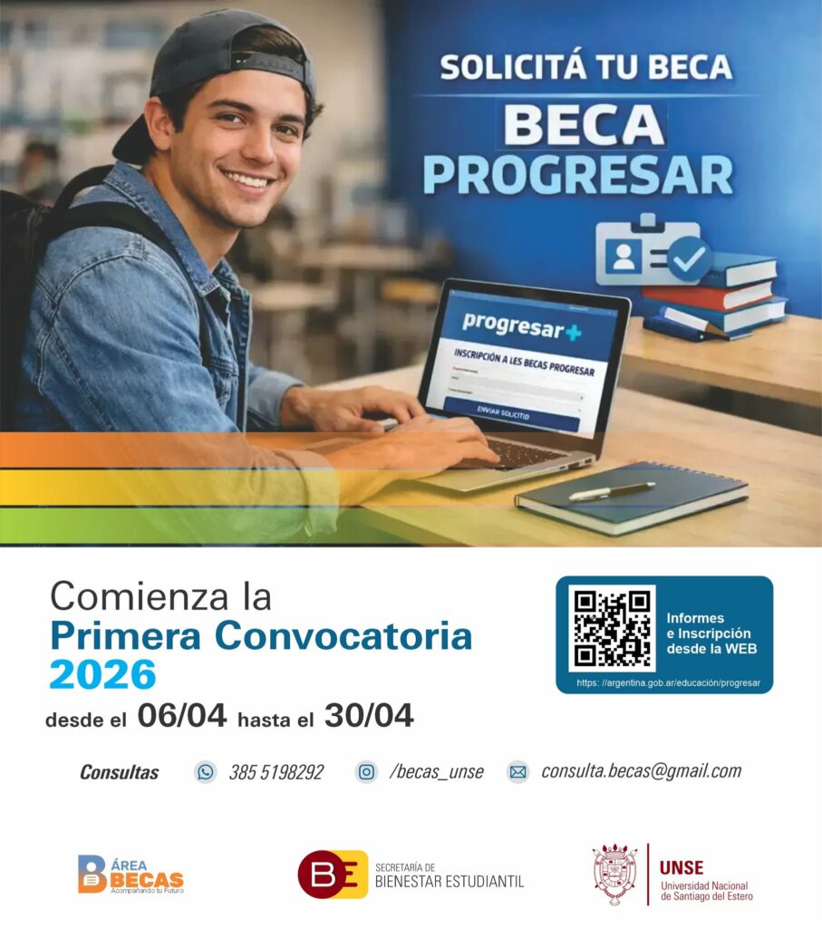 Abierta convocatoria 2026 Becas PROGRESAR