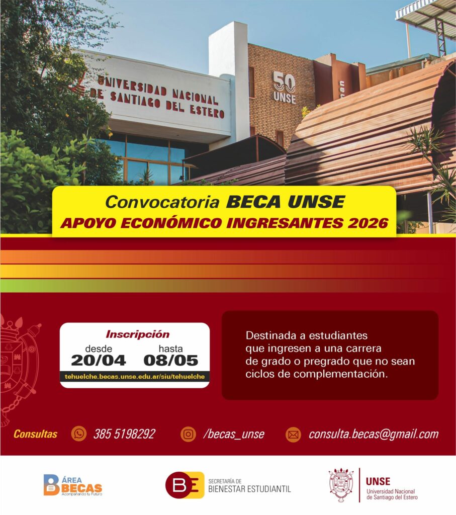 Beca Apoyo Económico Ingresantes 2026