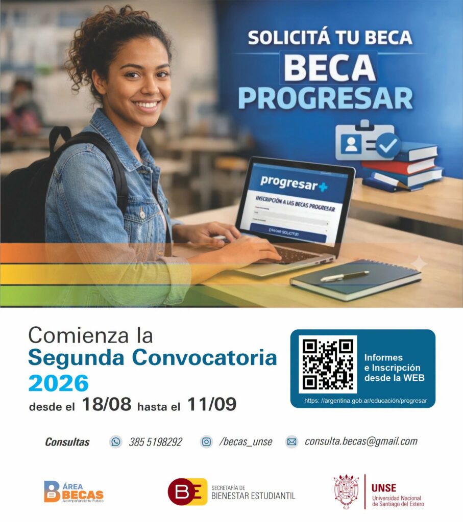 Nueva convocatoria Beca PROGRESAR